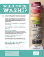 What to Washi Class PDF flyer