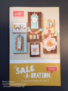 2015 Sale-A-Bration Catalog Cover