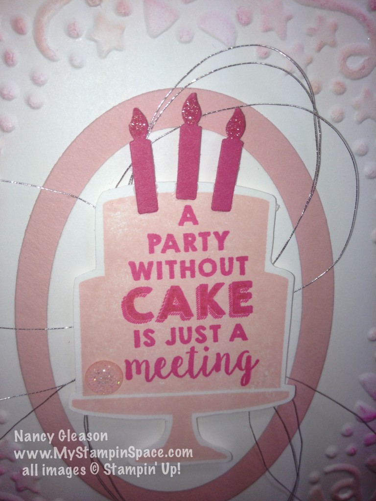 Party Wishes, Wink of Stella, Nancy Gleason, My Stampin Space