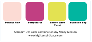 Stampin Up Color Combo