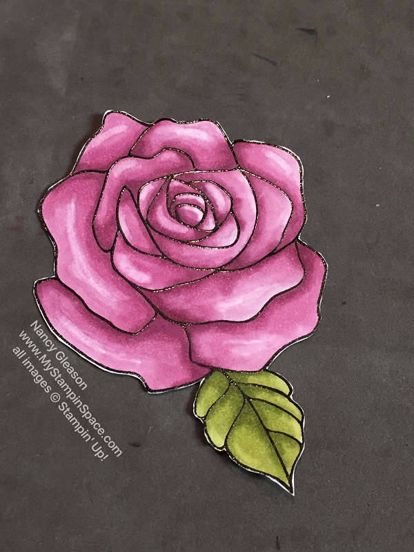 Rose Wonder Meets Stampin' blends