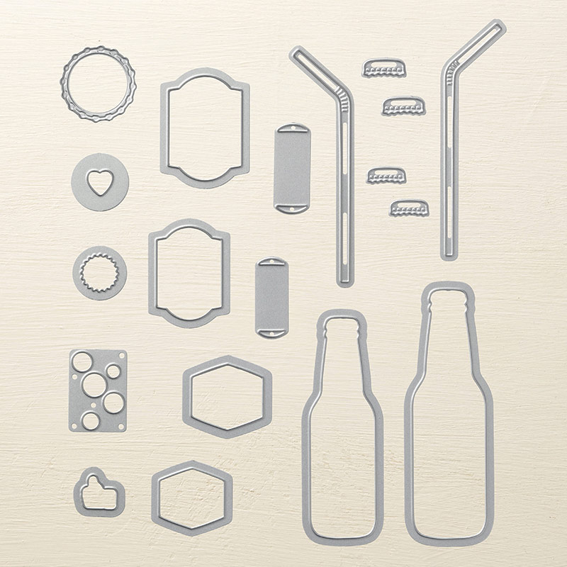 Bottles & Bubbles Framelits Dies