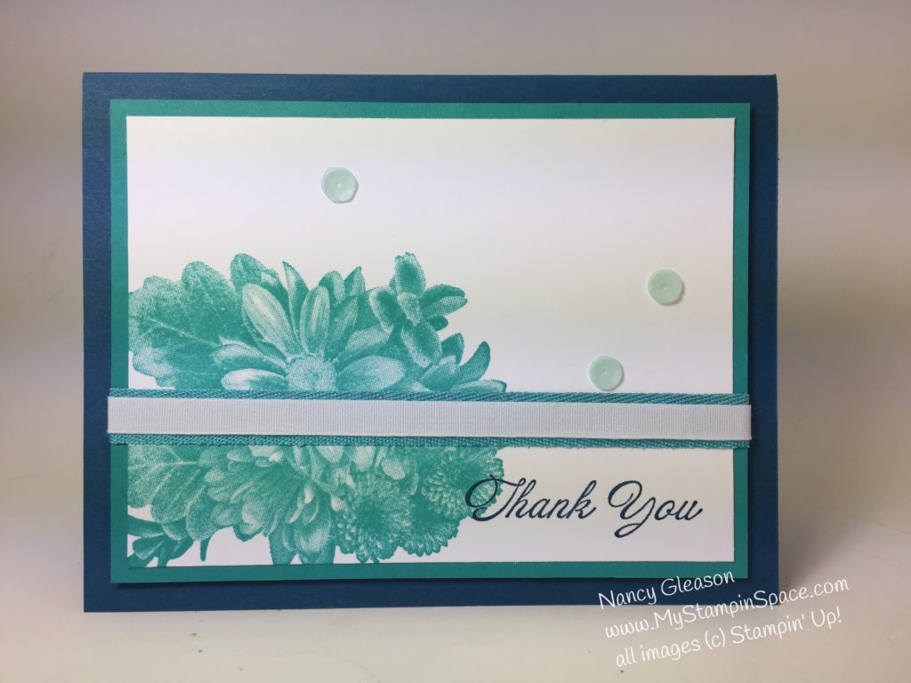 Heartfelt Thanks using Heartfelt Blooms