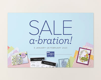 Stampin' Up! Jan/Feb 2023 Sale-A-Bration Catalog
