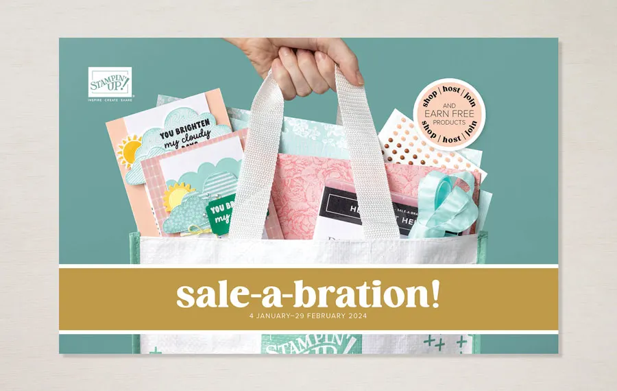 2024 Stampin Up! Sale-A-Bration Catalog
