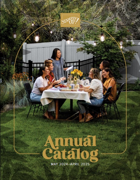 Stampin Up 2024-25 Annual Catalog Cover Image