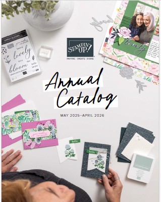 2025-2026 Stampin' Up! Annual Catalog cover image 